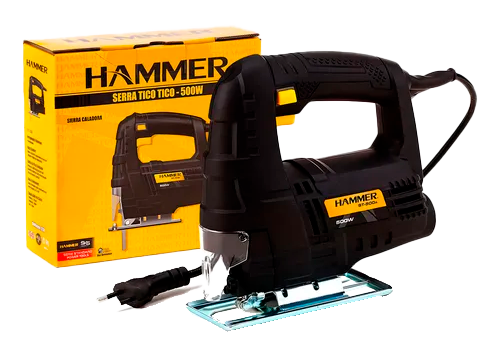 Ferramentas - serra Transforme seus Projetos com a Serra Tico-Tico Hammer ST500: Potência, Precisão e Segurança em Cada Corte